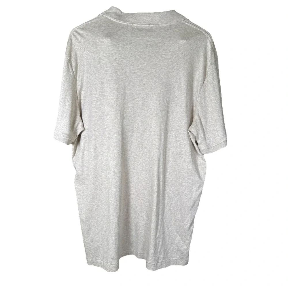 Polo Ralph Lauren Mens‎ classic polo heather cream size XL Pima Soft Touch